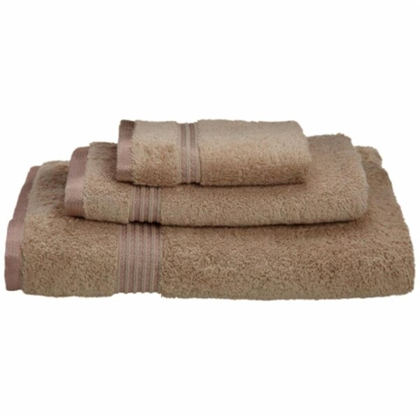 Superior Egyptian Cotton 3-Piece Towel Set Taupe NS 3 PC SET TP - main